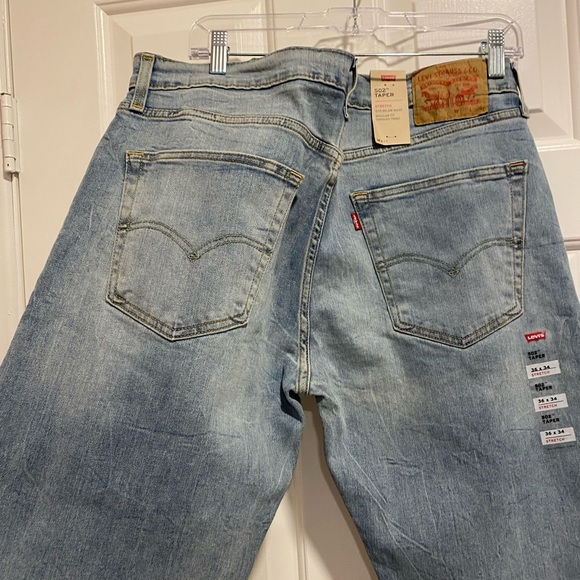 Levi’s Men’s Stretch 502 Taper Jeans 36 x 34 NWT - Picture 7 of 13
